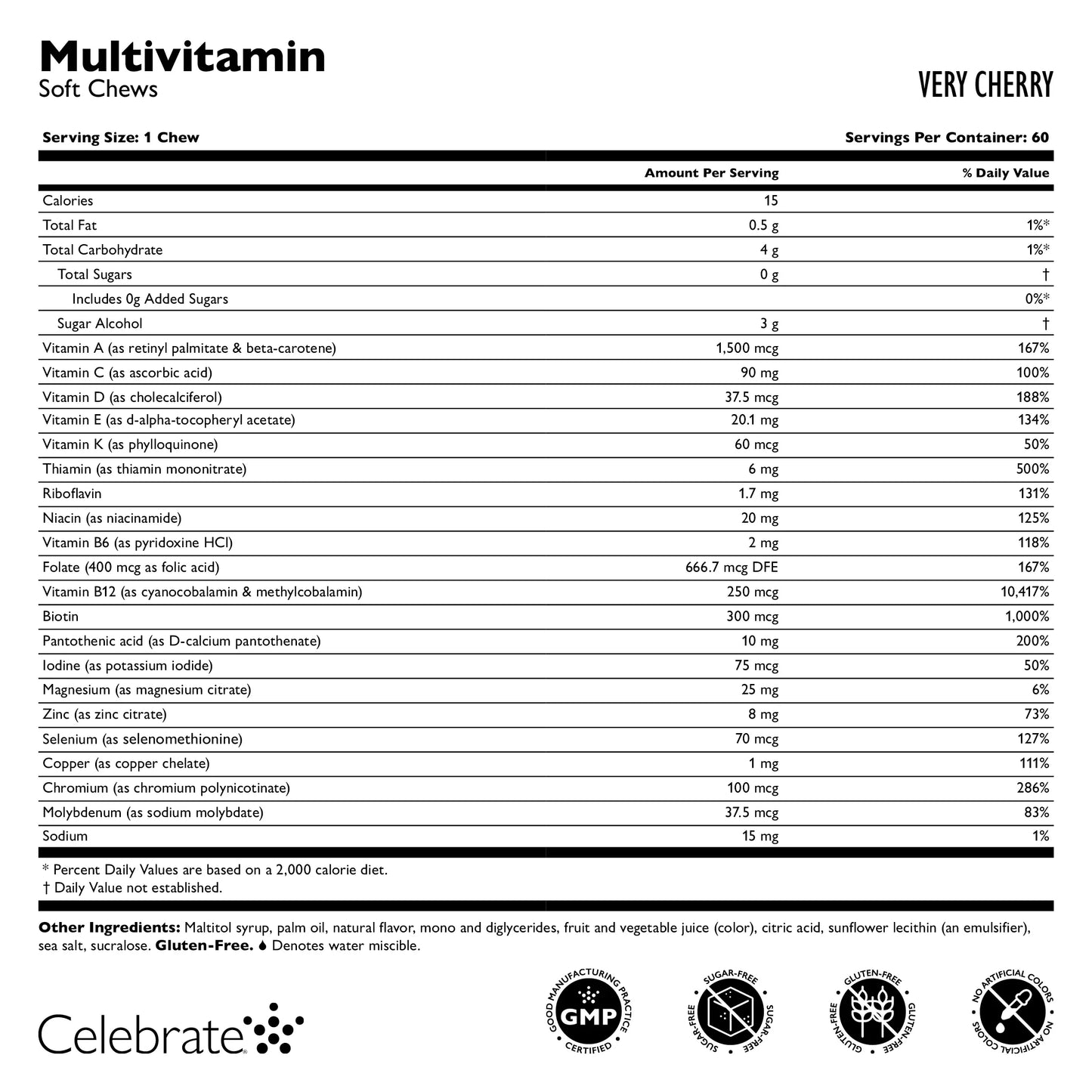 Multivitamin Soft Chews / Gomitas suaves