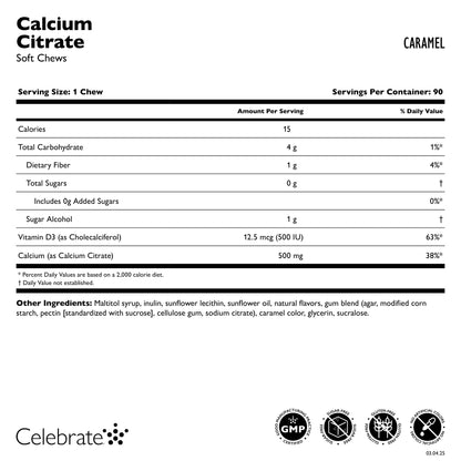 Calcium Citrate Soft Chews