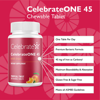 CelebrateONE 45 con Hierro | Masticables