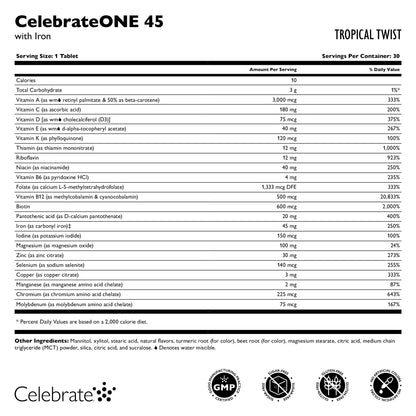 CelebrateONE 45 con Hierro | Masticables